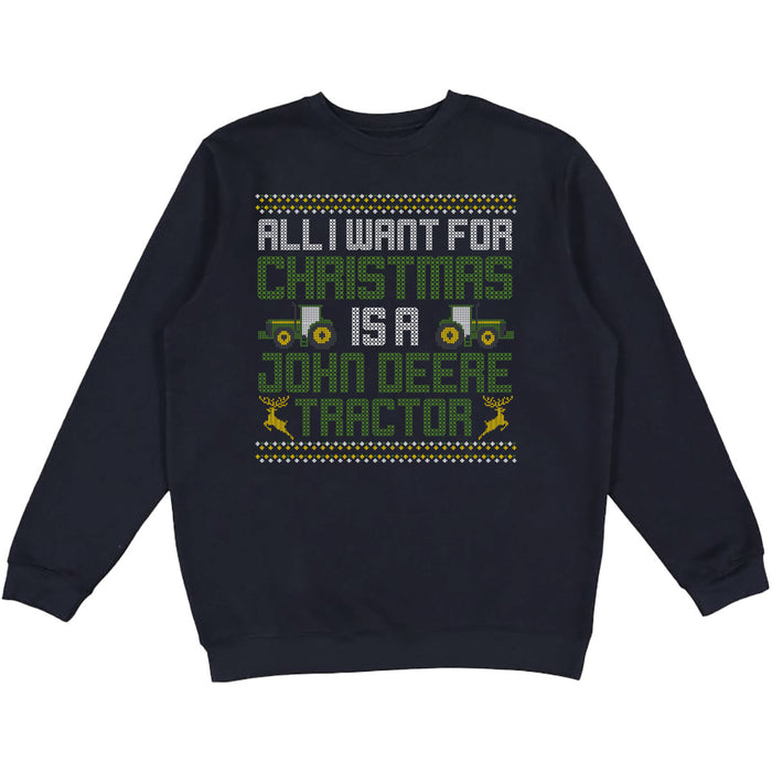 John Deere  Holiday Ugly Sweater