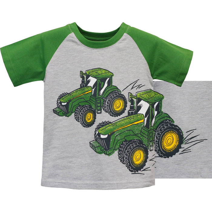 John Deere Boy Toddler Double Tractor Tee