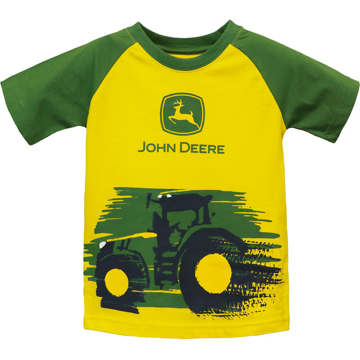 John Deere Boy Toddler Tractor Blur Tee