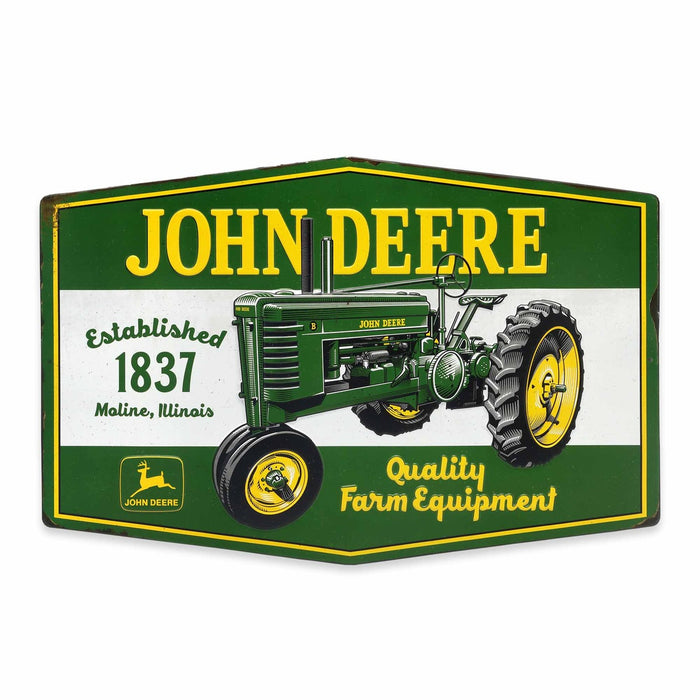 John Deere Established 1837 Metal Sign
