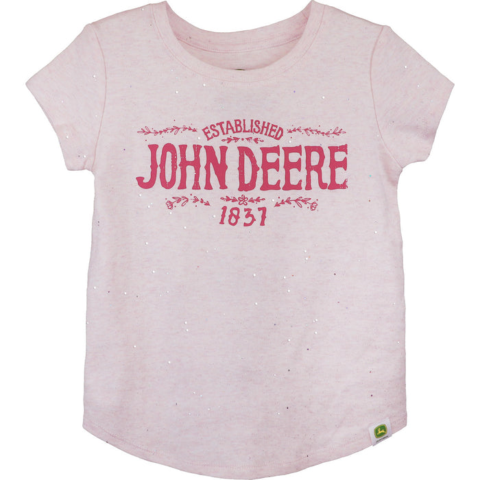 John Deere Girl Child 1837 Tee