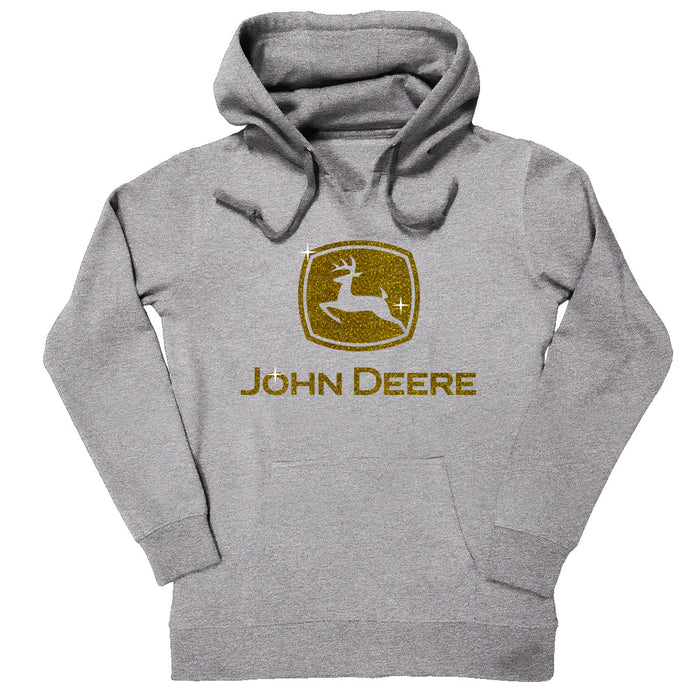 John Deere Ladies Gold Logo Hood