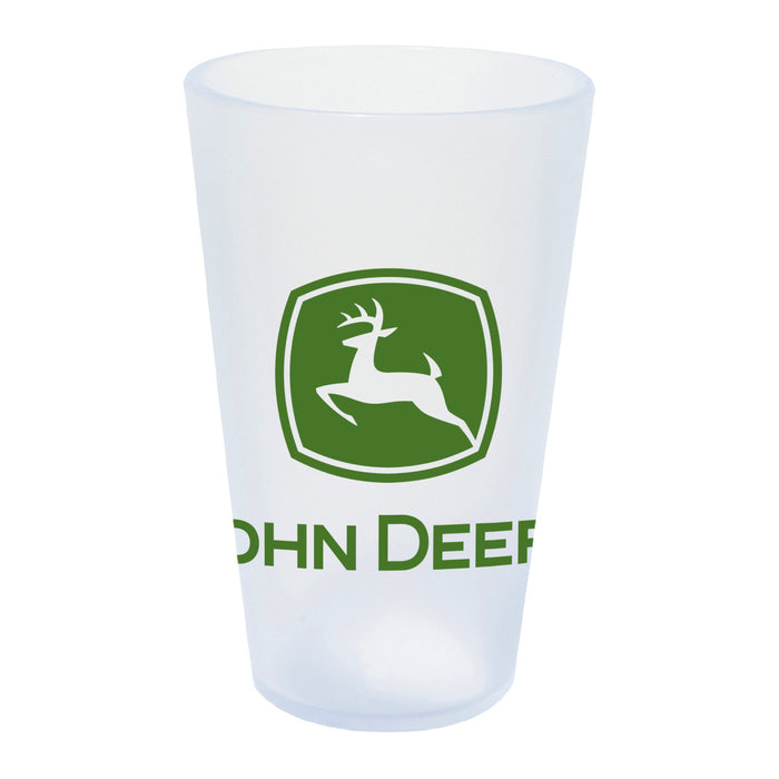 John Deere Iced AG 16oz Silicone Pint Glass
