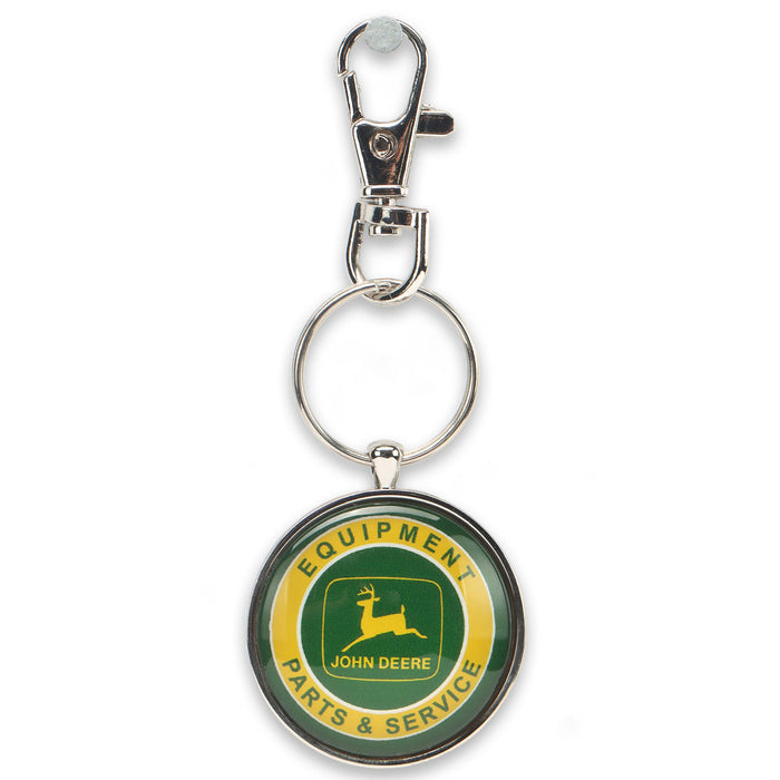 John Deere Logo Keychain