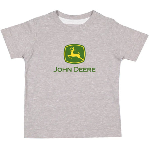 John Deere Boy Youth Oxford Logo Tee