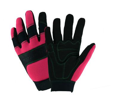John Deere Women Lined Hi Dex Pink And Black Gloves Med/Large