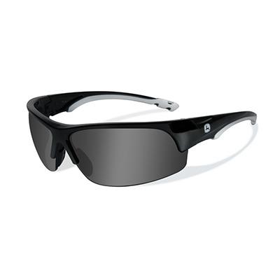 John Deere Torque-X Safety Sunglasses Grey Black