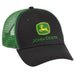 John Deere Black Green Mesh Back Cap