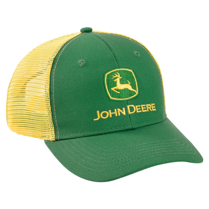 John Deere Green Yellow Mesh Back Cap