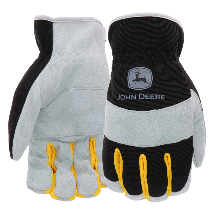 John Deere Mens Cowhide Split Leather Glove