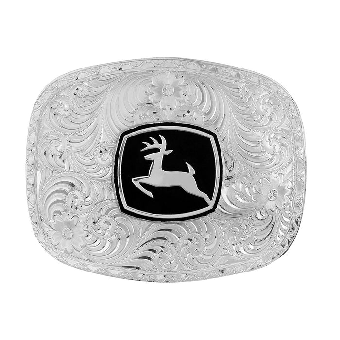 John Deere Classic Grand Silver Logo Buckle