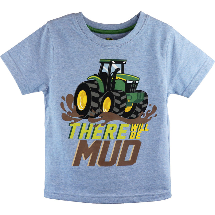 John Deere Boy Toddler There Will Be Mud Tee