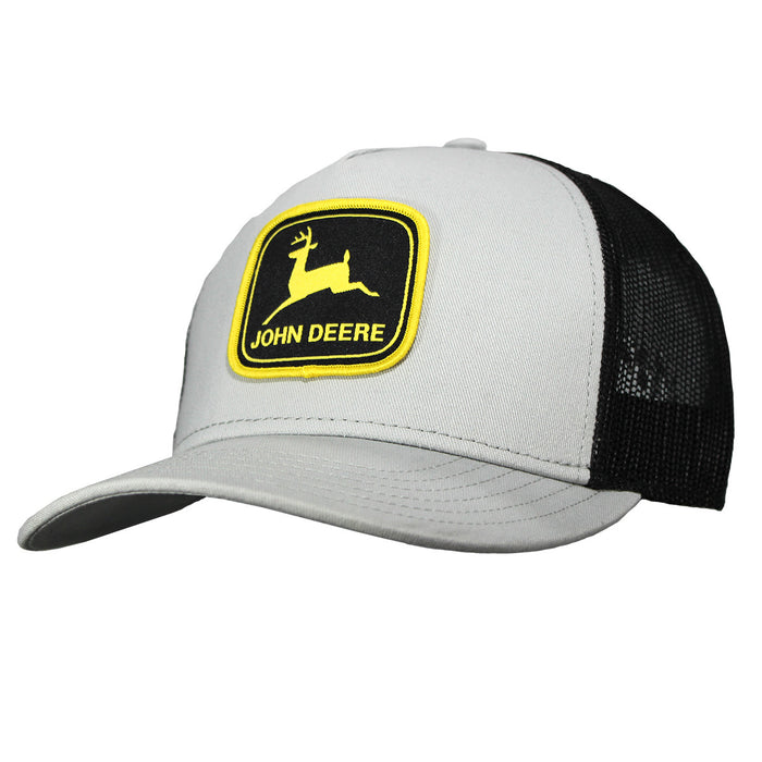 John Deere Black Vintage Logo Hat