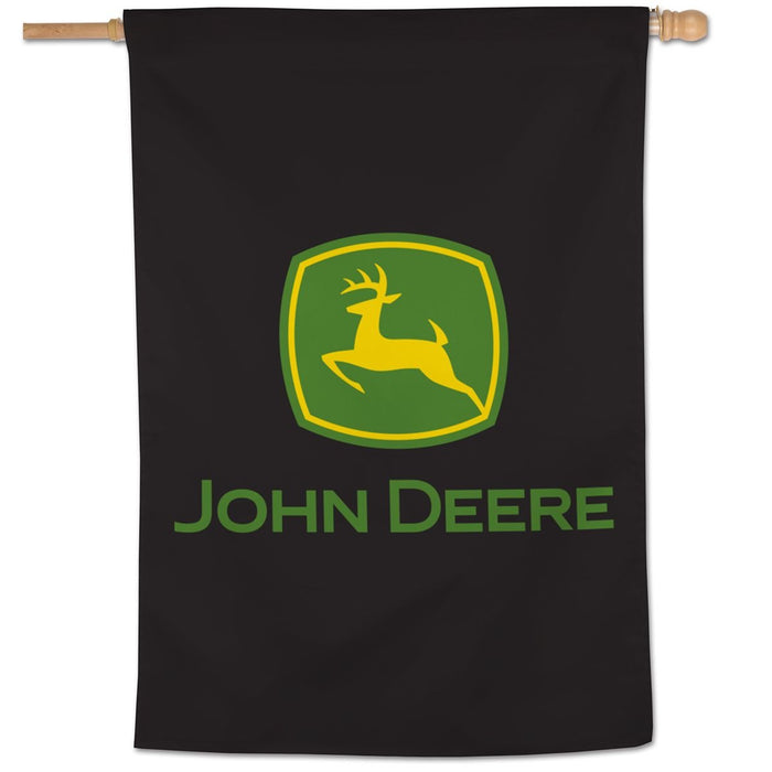 John Deere Black Vertical Banner