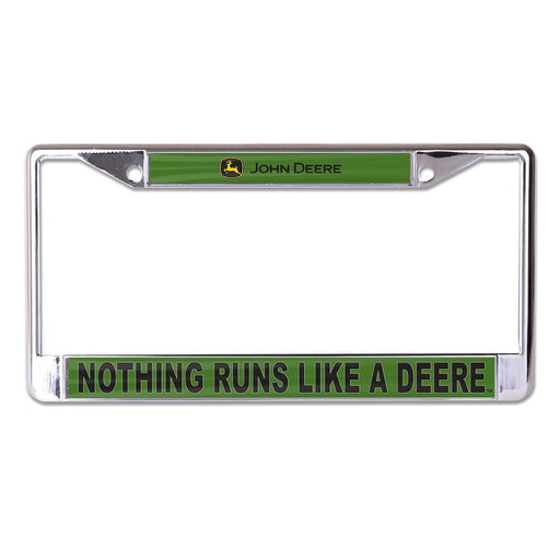 John Deere Green License Plate 