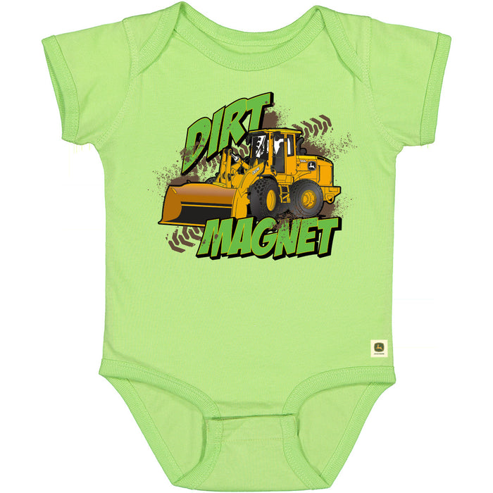 John Deere Boy Infant Dirt Magnet Bodysuit