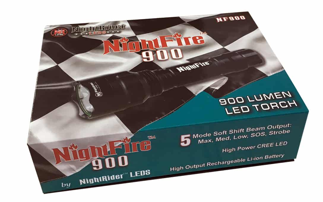 Night Rider Night Fire 900 Flashlight