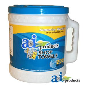 A&I Shop Towel Bucket