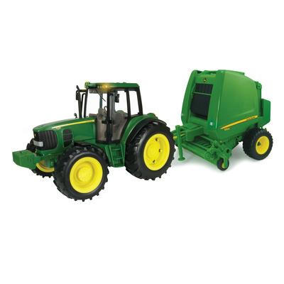 John Deere 1:16 Big Farm Tractor with Baler