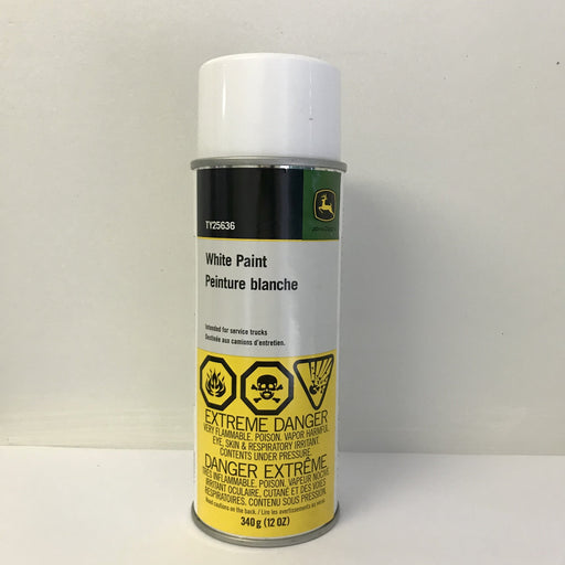 John Deere White Spray Paint - TY25636