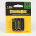 John Deere 4-AAA Strongbox Batteries - TY26865
