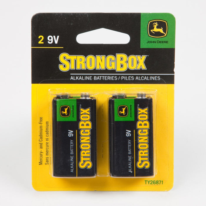 John Deere 2-9V Strongbox Batteries - TY26871
