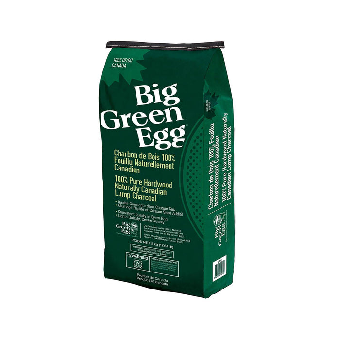 Big Green Egg 100% Natural Lump Charcoal - Canadian Maple