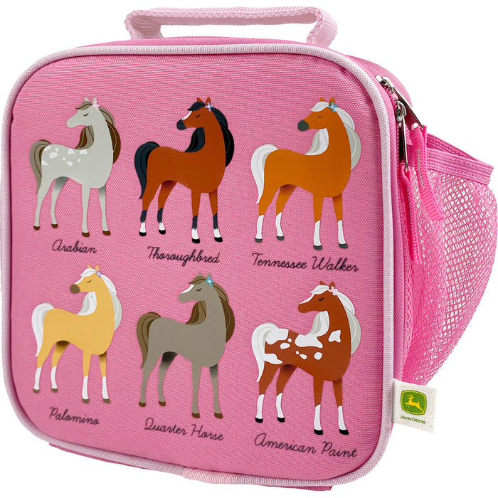 John Deere Girls Horses Lunchbox 