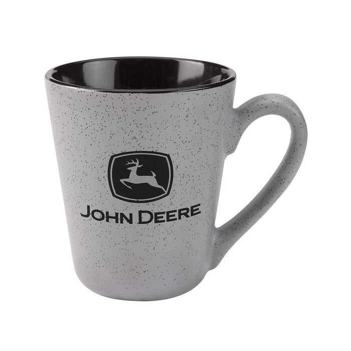 John Deere 16 OZ Flecked Ceramic Mug 